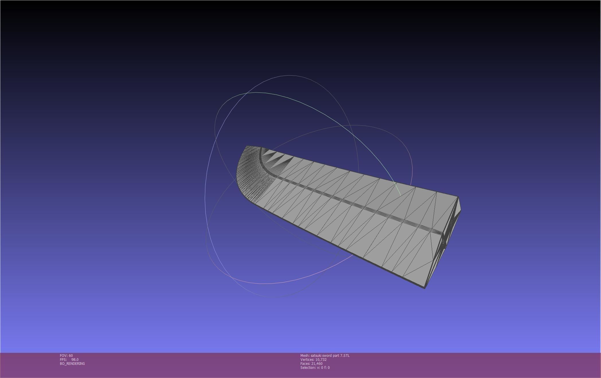 Kill La Kill Satsuki Sword And Sheath Printable Assembly 3D print model_124