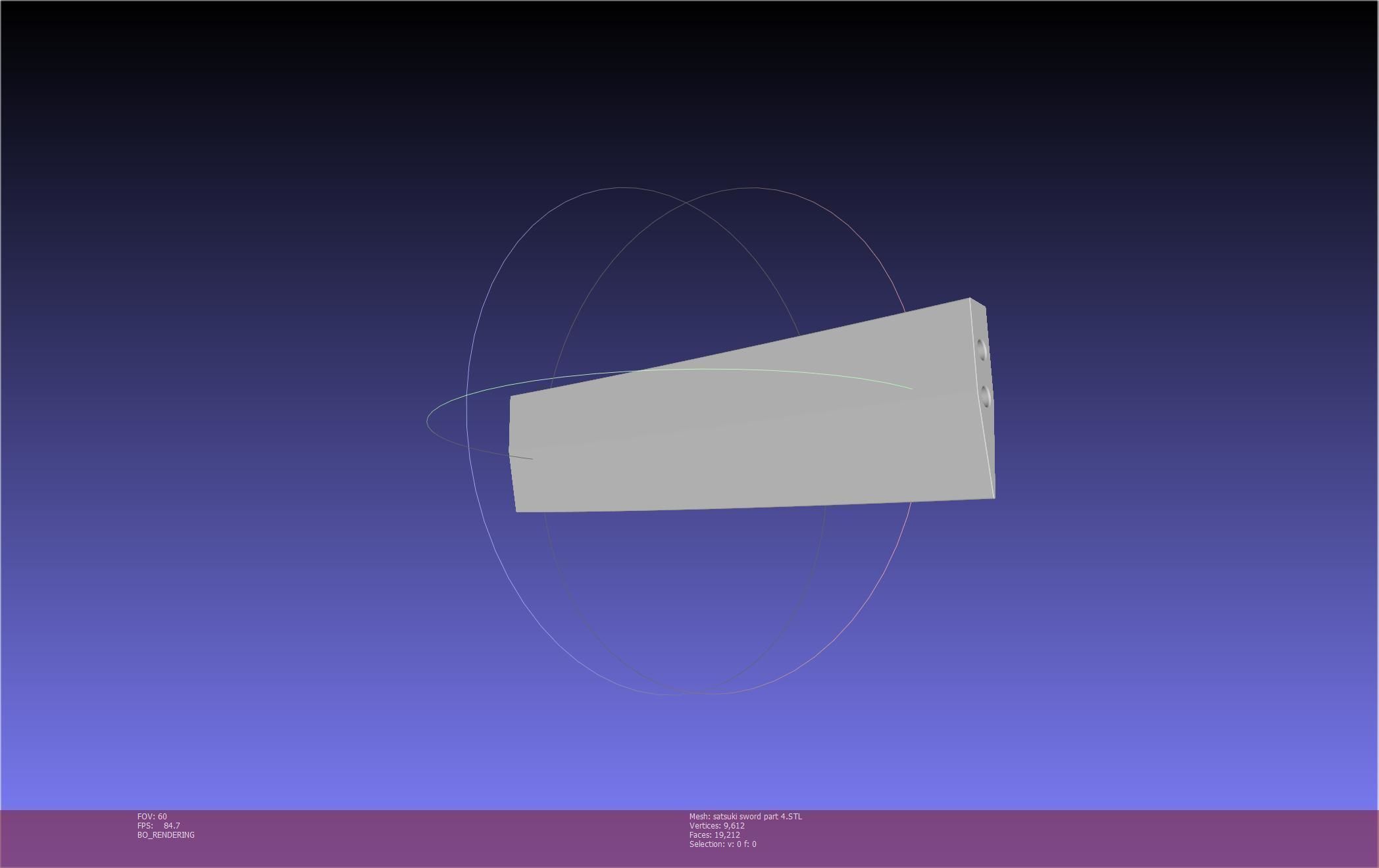 Kill La Kill Satsuki Sword And Sheath Printable Assembly 3D print model_98