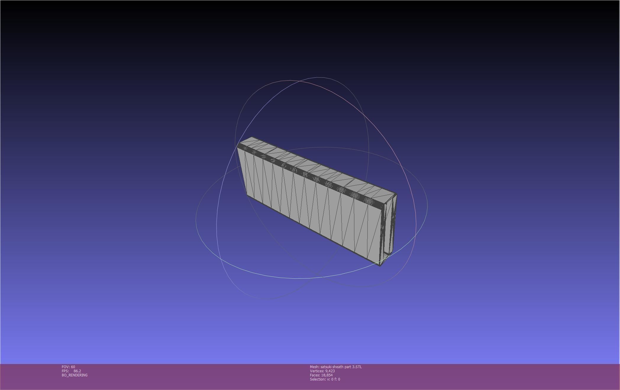 Kill La Kill Satsuki Sword And Sheath Printable Assembly 3D print model_121