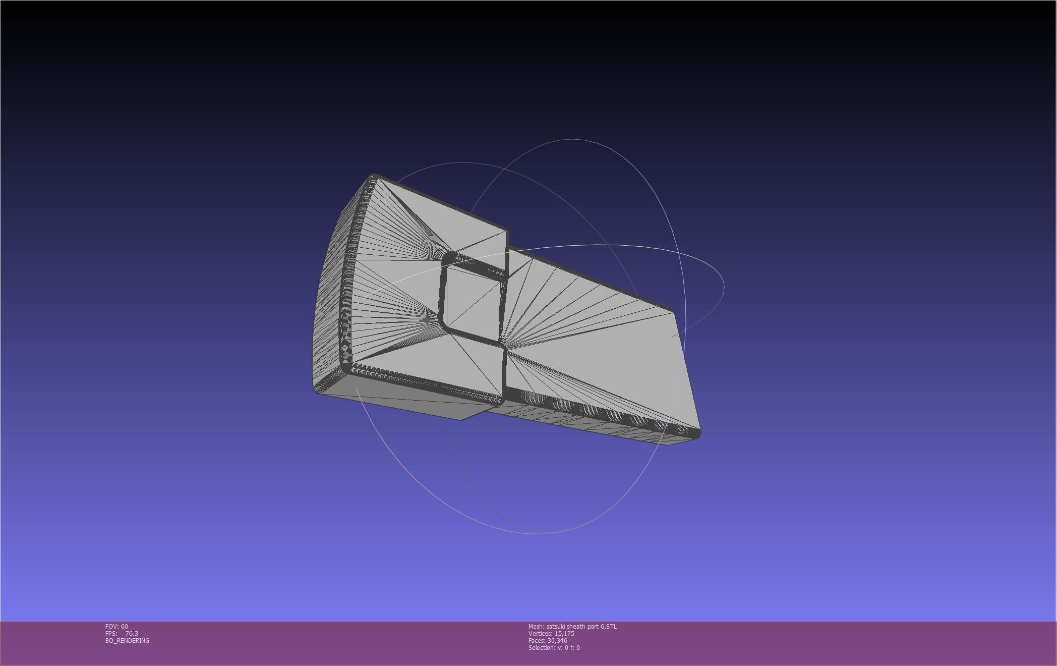 Kill La Kill Satsuki Sword And Sheath Printable Assembly 3D print model_120