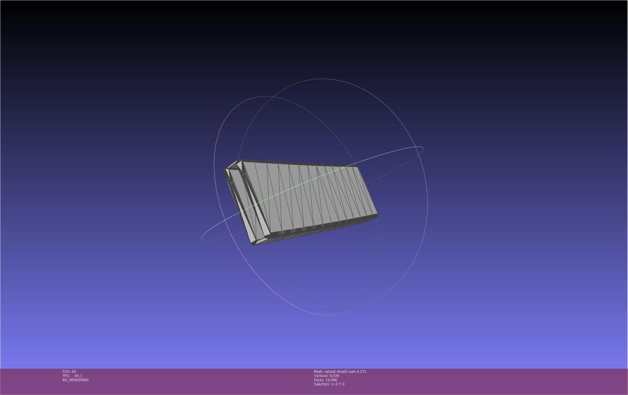 Kill La Kill Satsuki Sword And Sheath Printable Assembly 3D print model_119