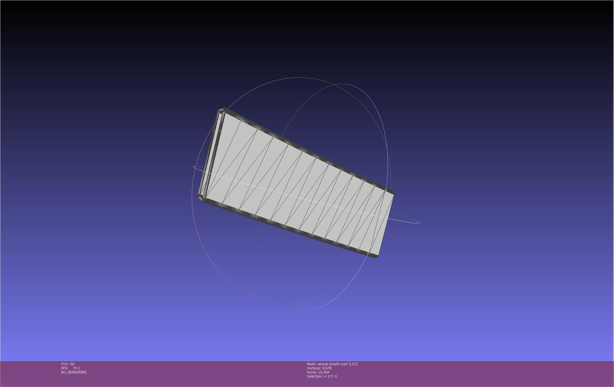 Kill La Kill Satsuki Sword And Sheath Printable Assembly 3D print model_111