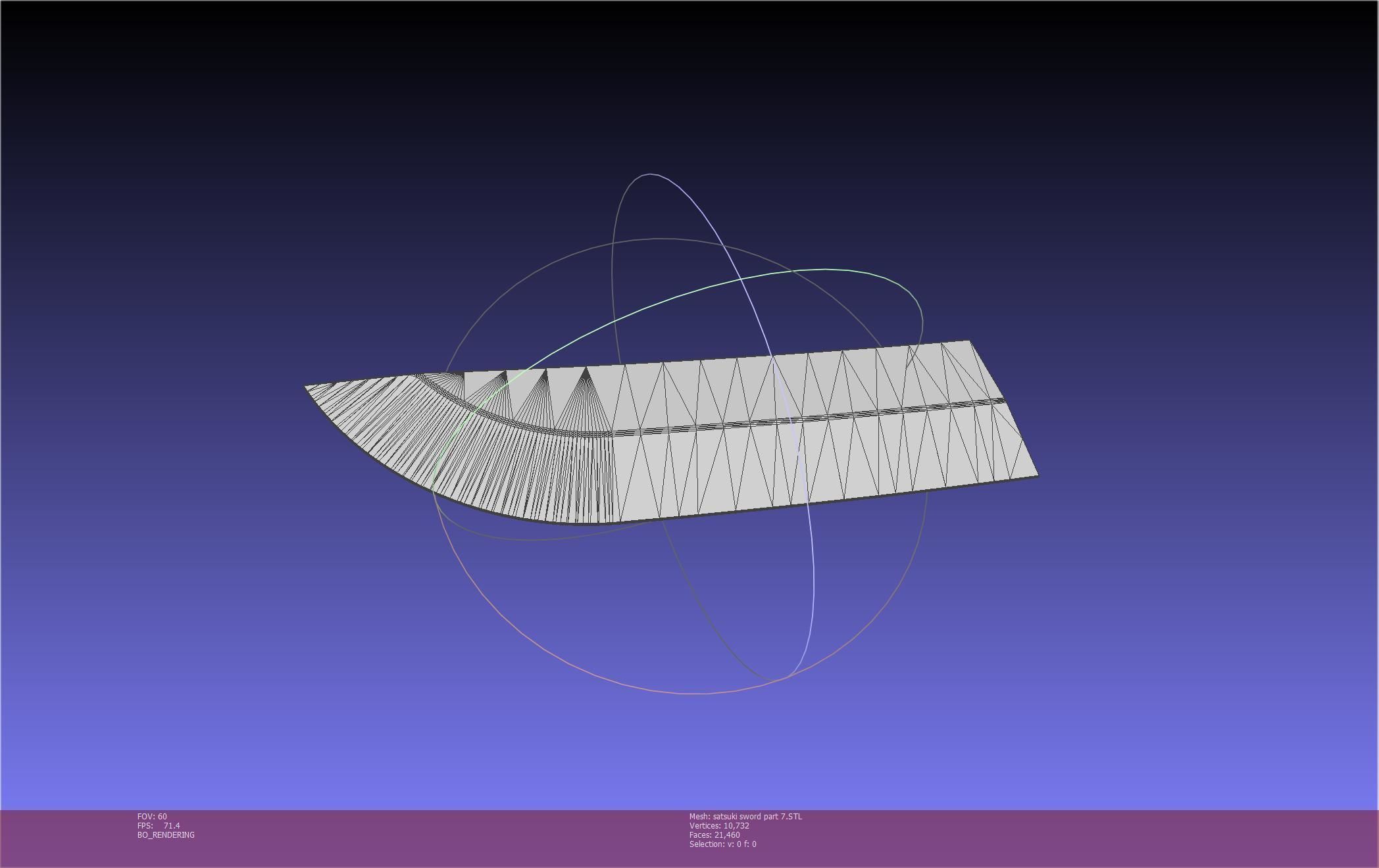 Kill La Kill Satsuki Sword And Sheath Printable Assembly 3D print model_109