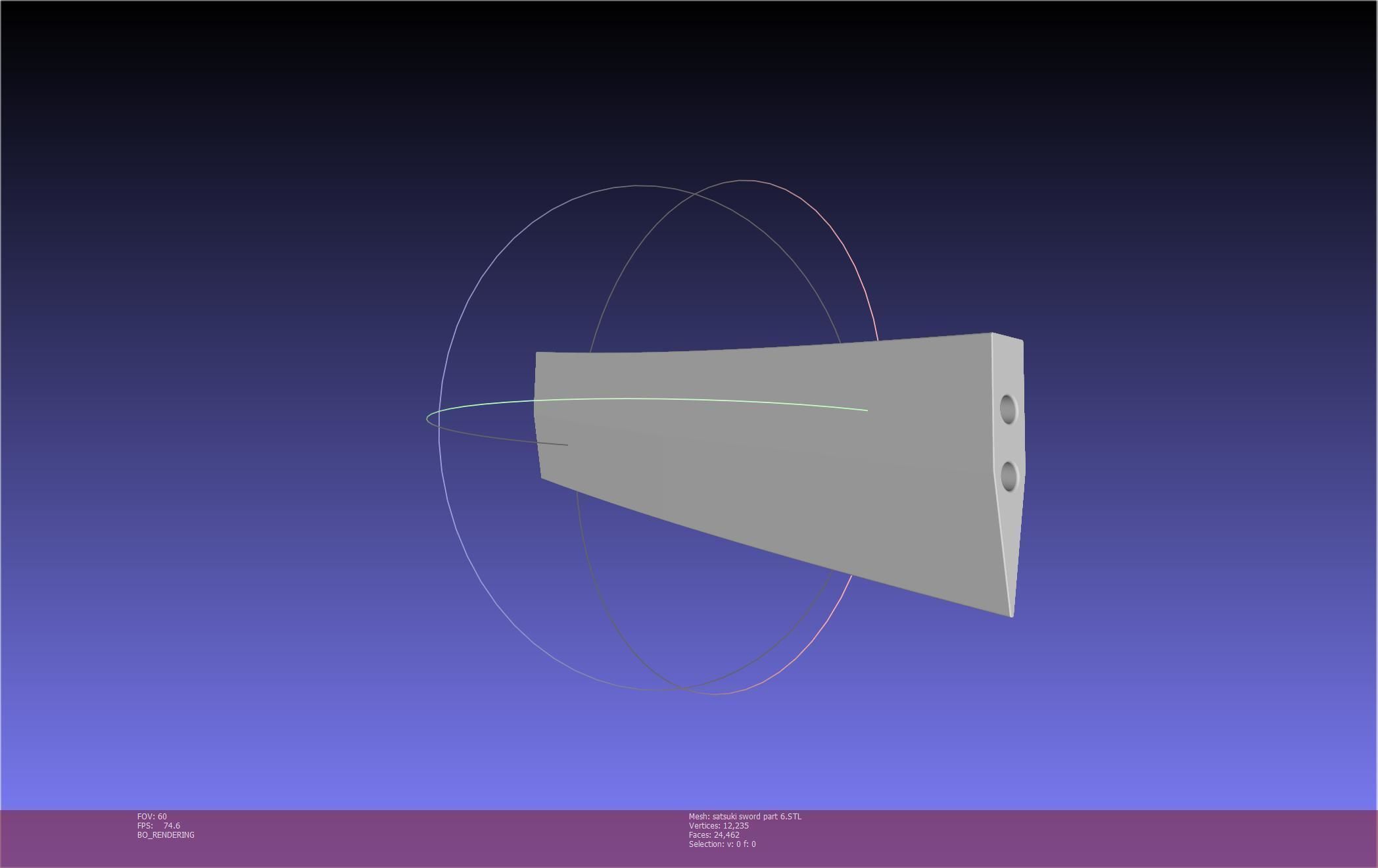 Kill La Kill Satsuki Sword And Sheath Printable Assembly 3D print model_107