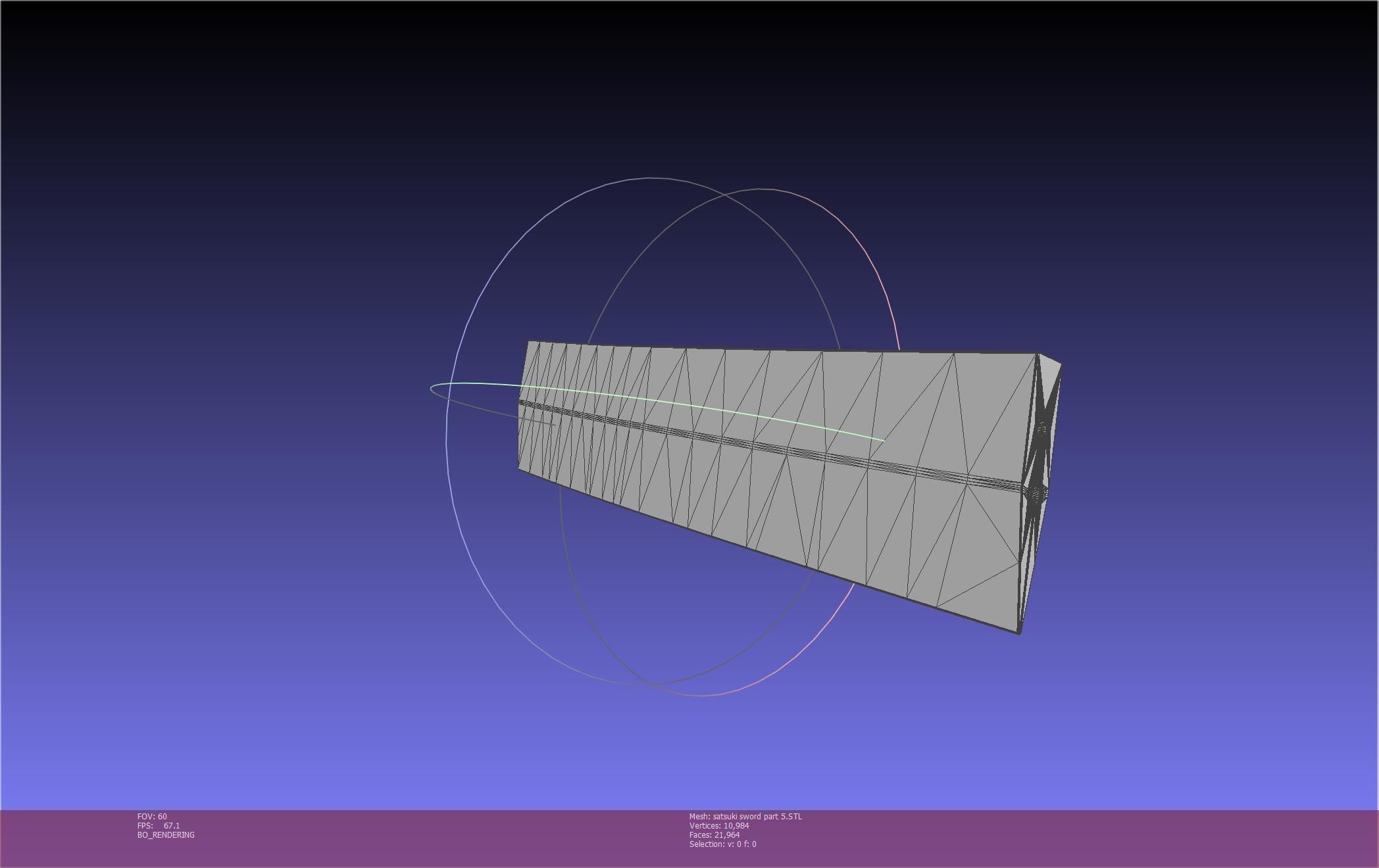 Kill La Kill Satsuki Sword And Sheath Printable Assembly 3D print model_90