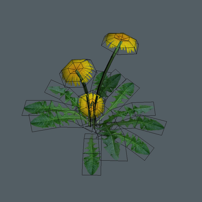 20 Ground Plants For Games Low-poly 3D model_5