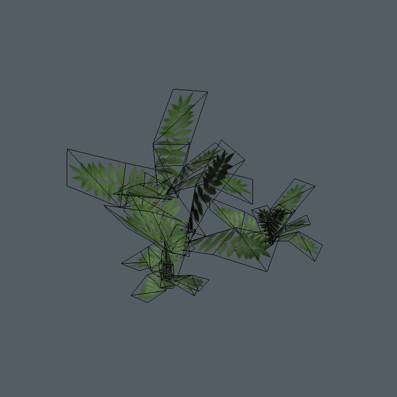 20 Ground Plants For Games Low-poly 3D model_35