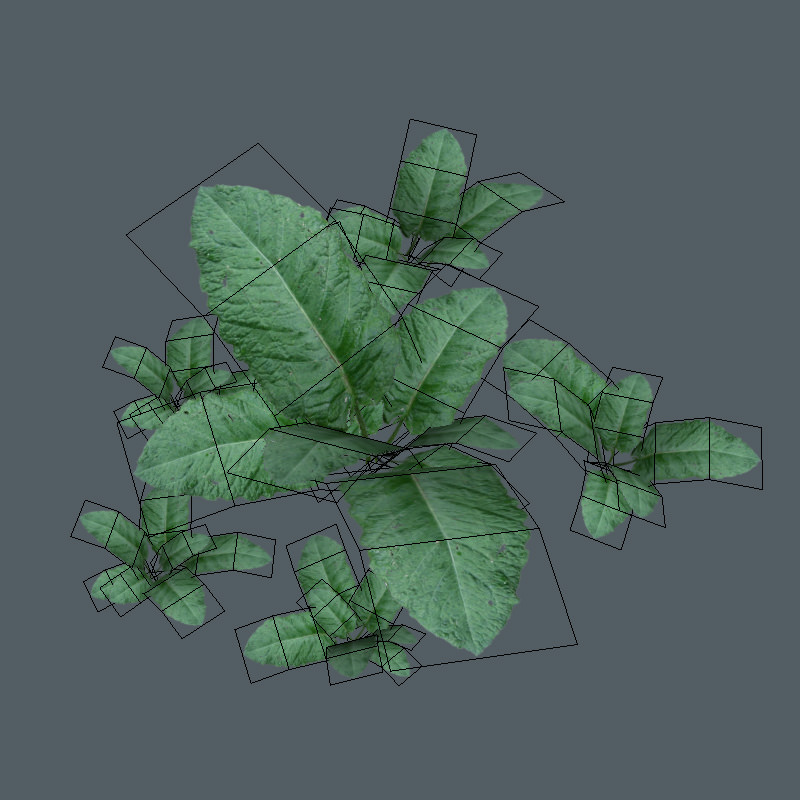 20 Ground Plants For Games Low-poly 3D model_15