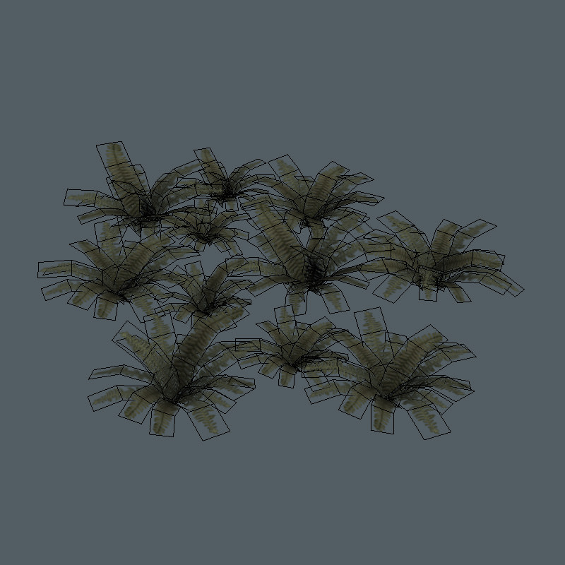 20 Ground Plants For Games Low-poly 3D model_9