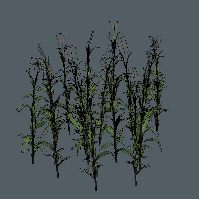 20 Ground Plants For Games Low-poly 3D model_21