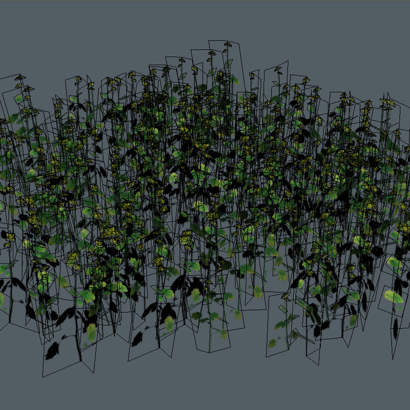 20 Ground Plants For Games Low-poly 3D model_23