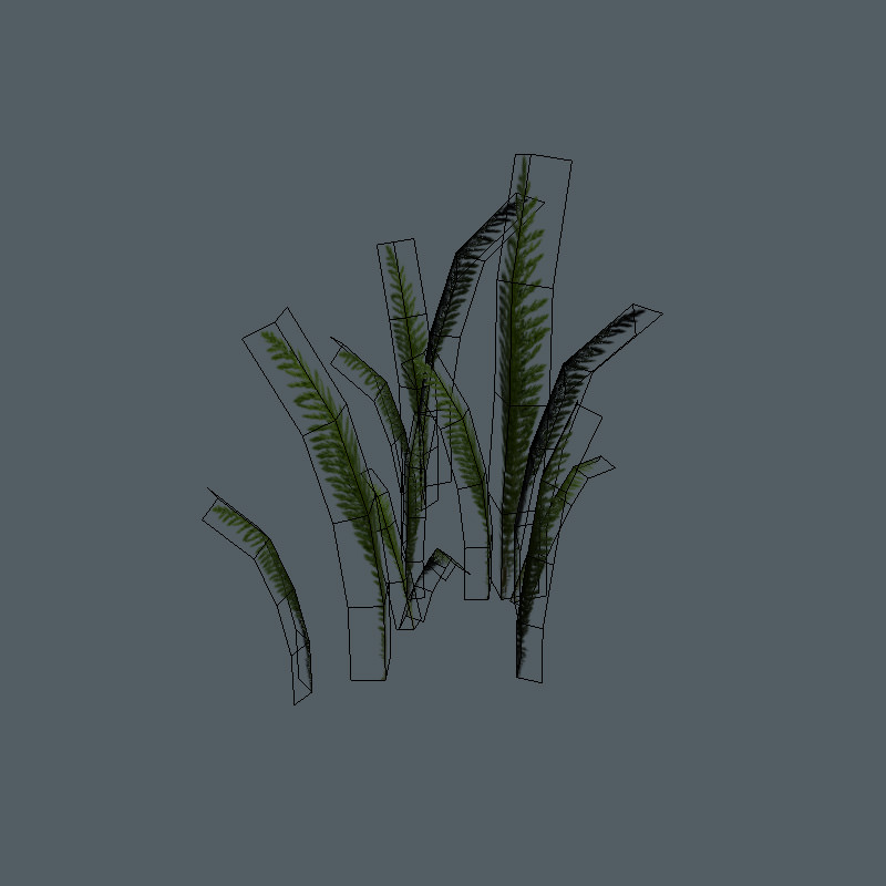 20 Ground Plants For Games Low-poly 3D model_19