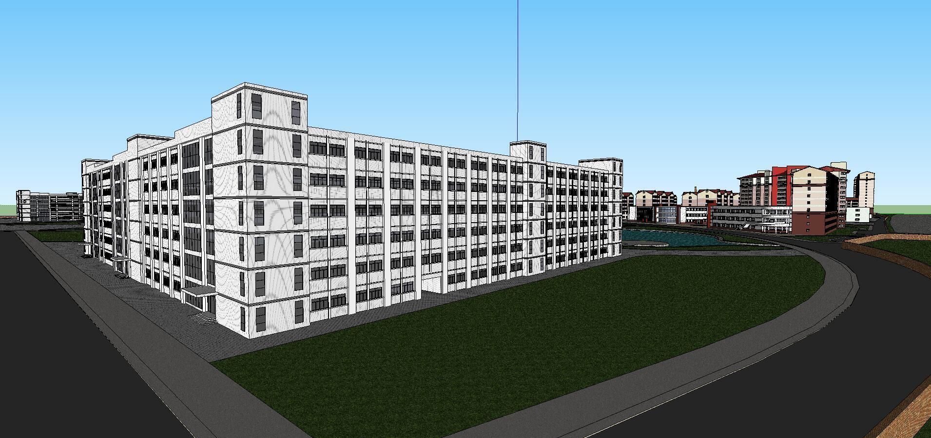Region-City-School 70 3D model_4