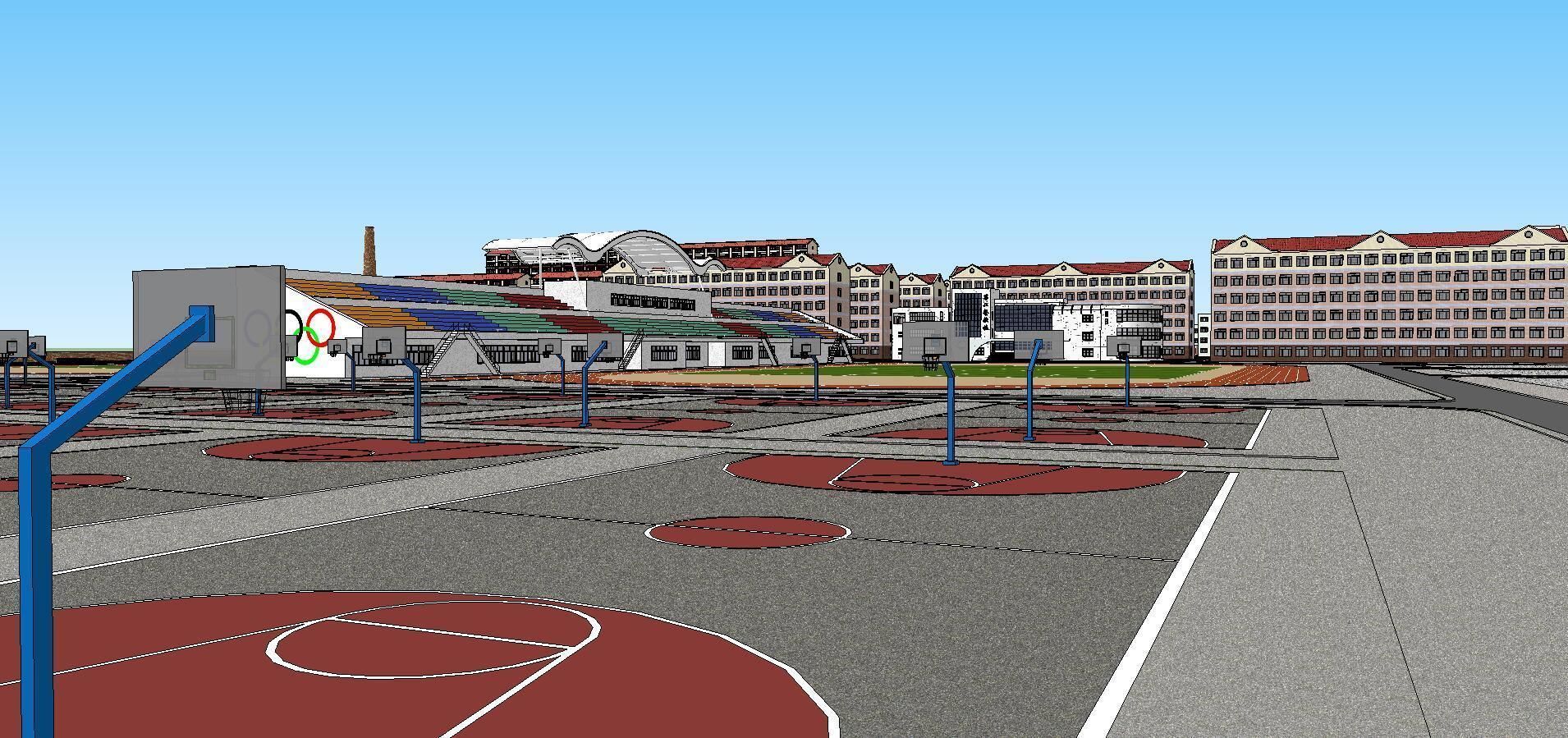 Region-City-School 70 3D model_1