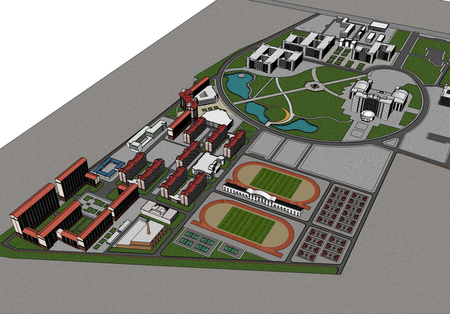 Region-City-School 70 3D model_6