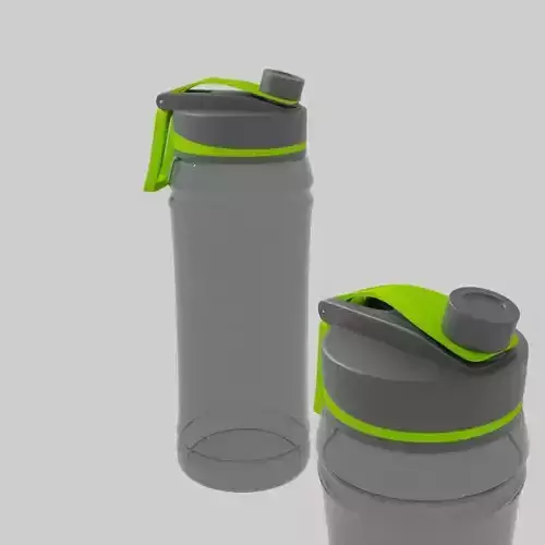 Water Bottle 3D Model