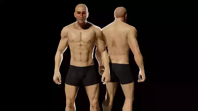 Human Base Male Character