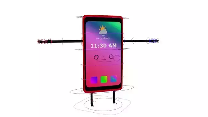 Cartoon Cellphone Rig