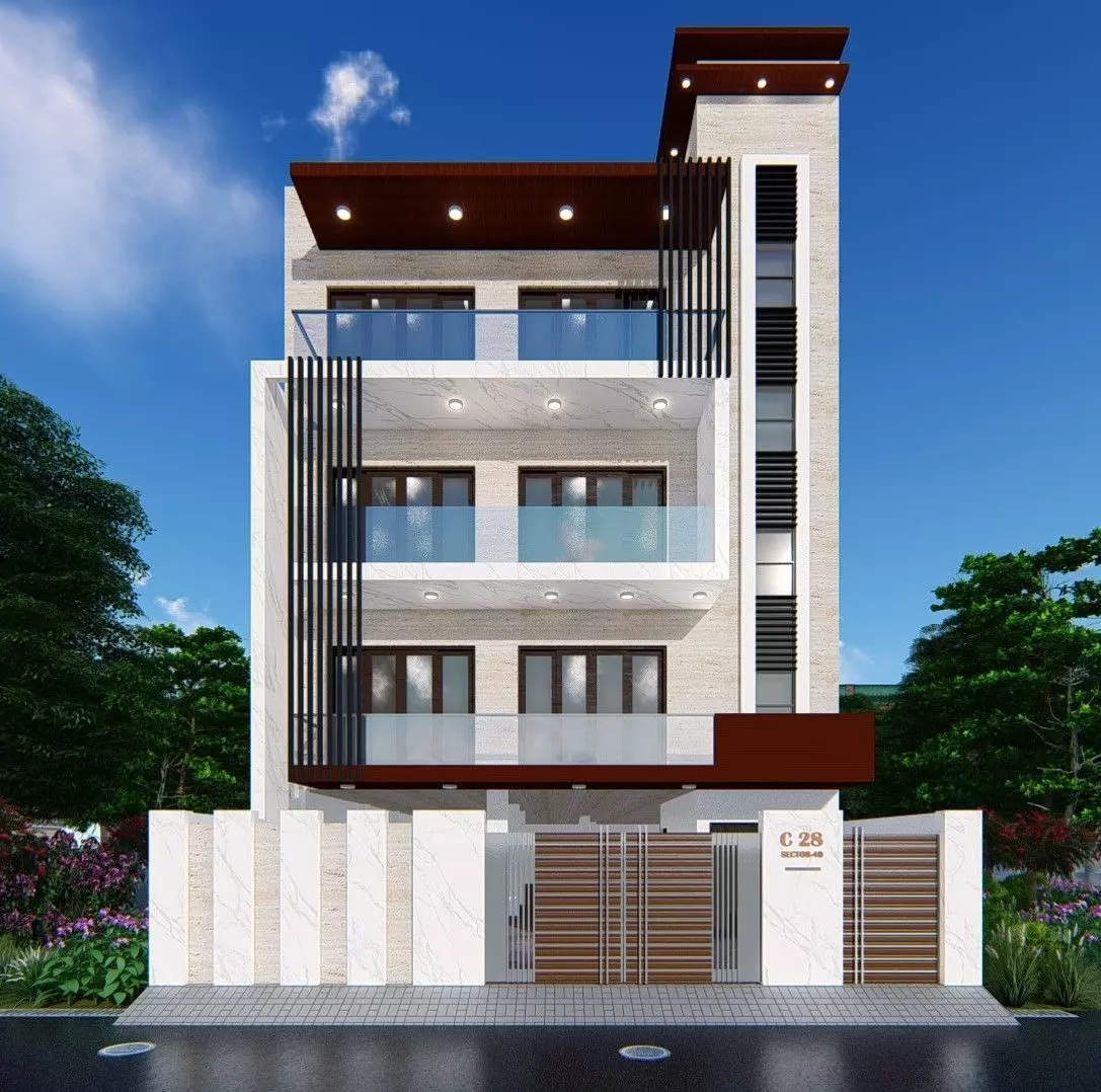 Modern Residence  3D model_0