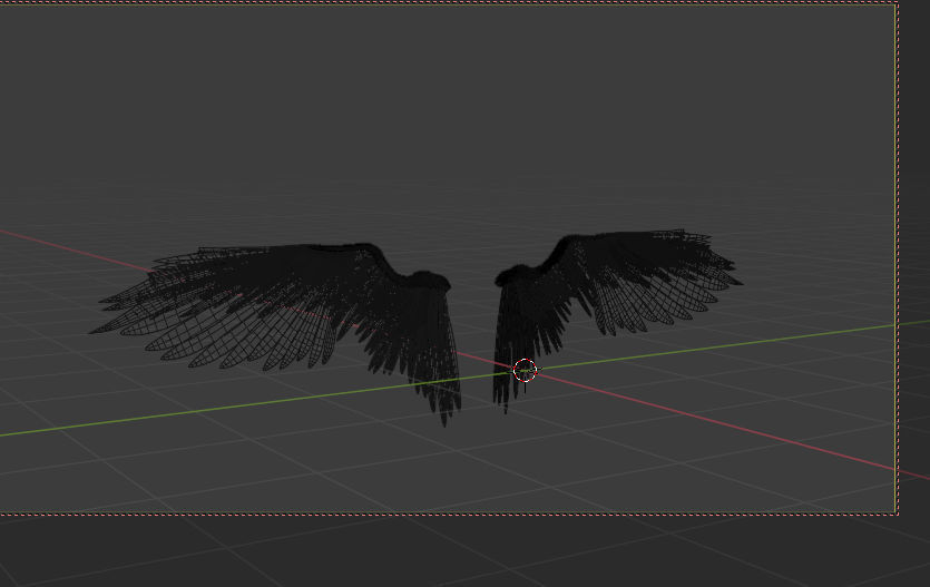 angel wings 3D model_5
