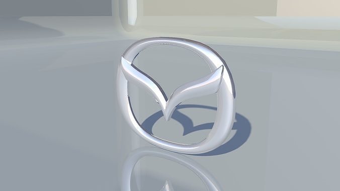 Mazda Emblem 3D Print Ready 3D print model