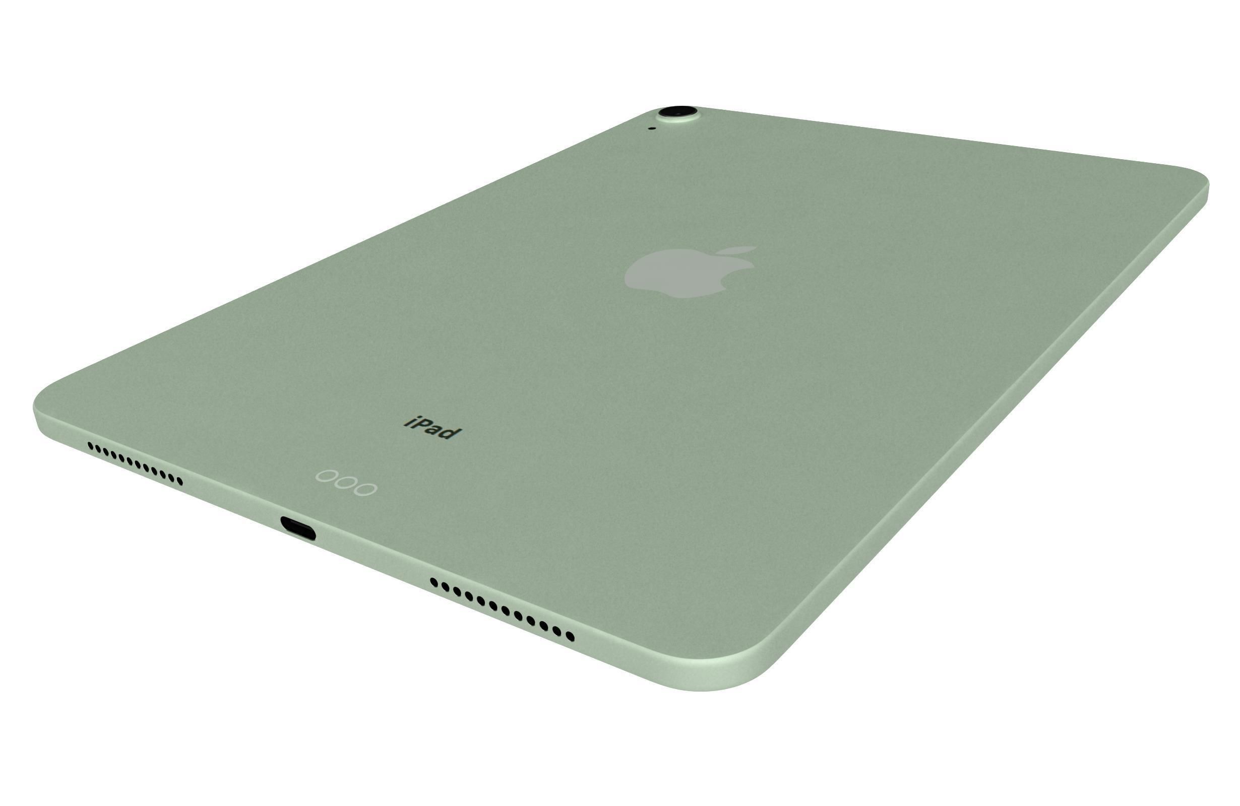 Apple iPad Air 4 2020 Green 3D model_14