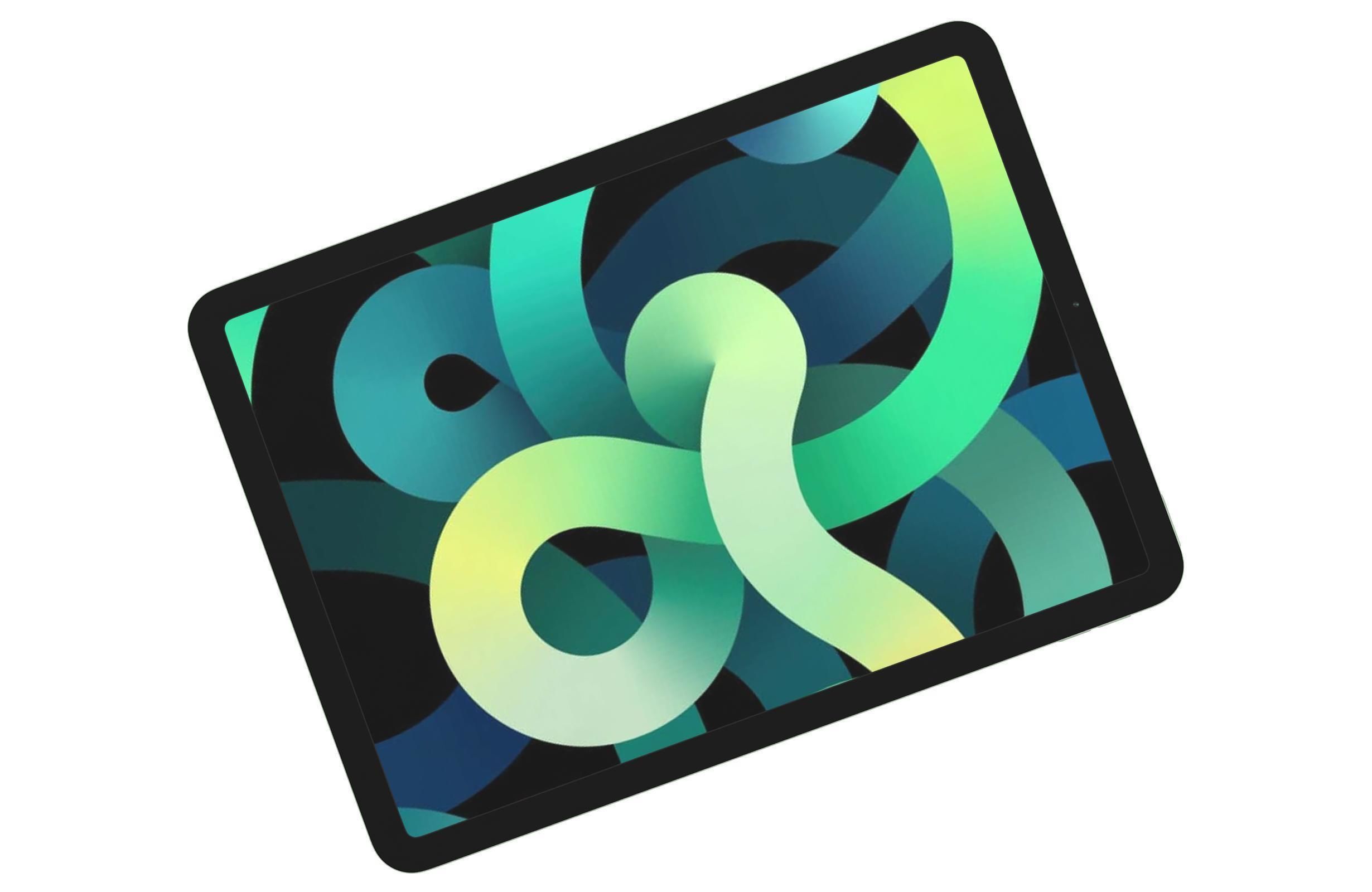 Apple iPad Air 4 2020 Green 3D model_10