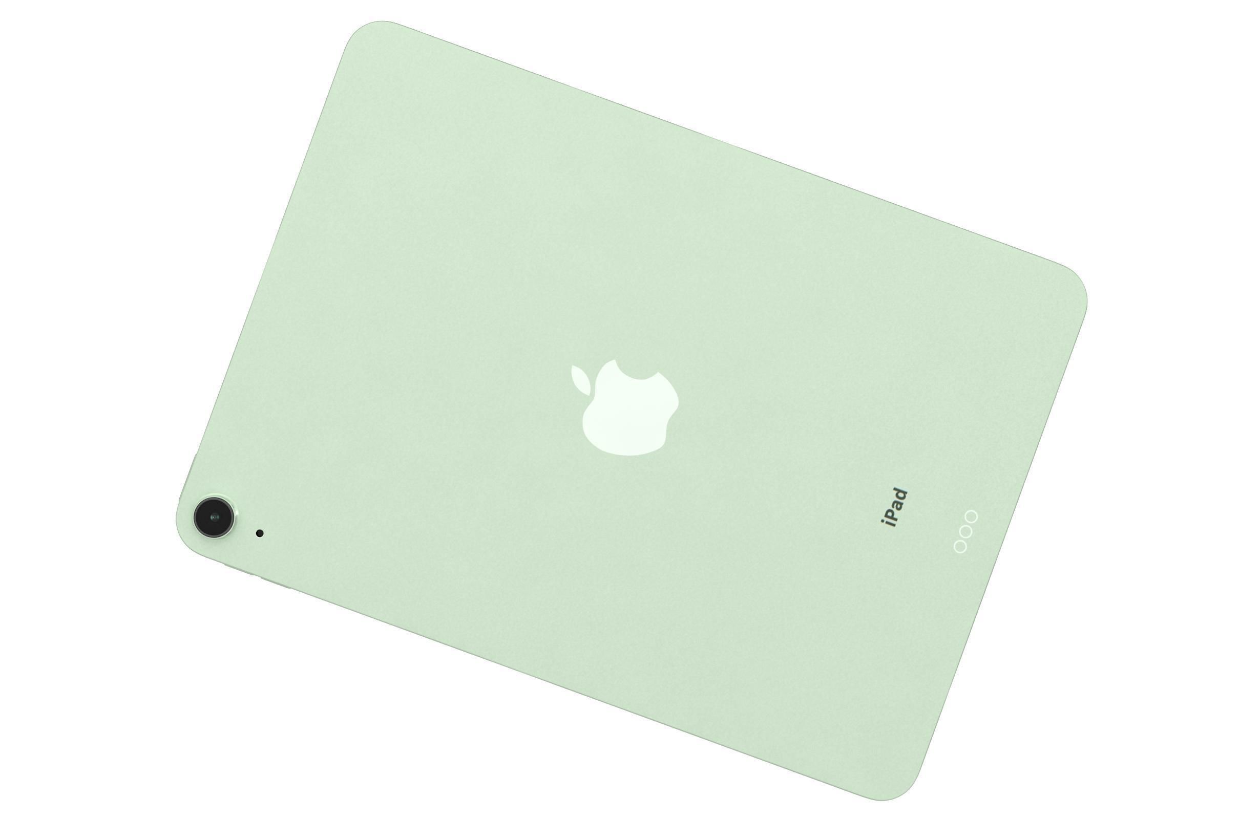 Apple iPad Air 4 2020 Green 3D model_11