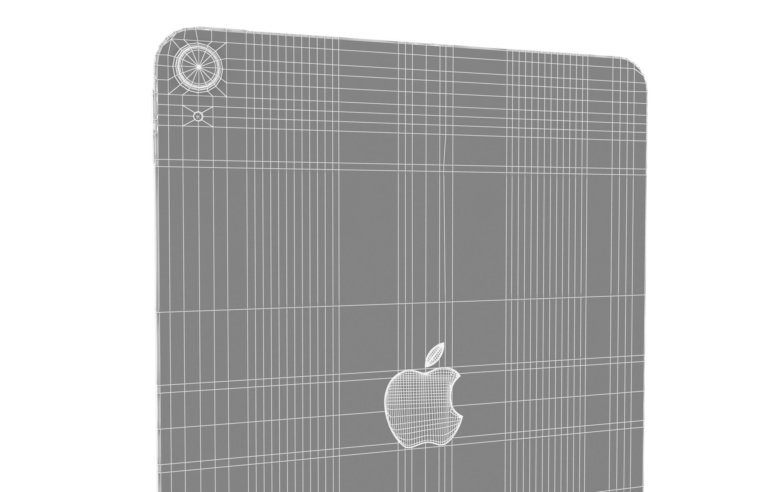Apple iPad Air 4 2020 Space Gray 3D model_20