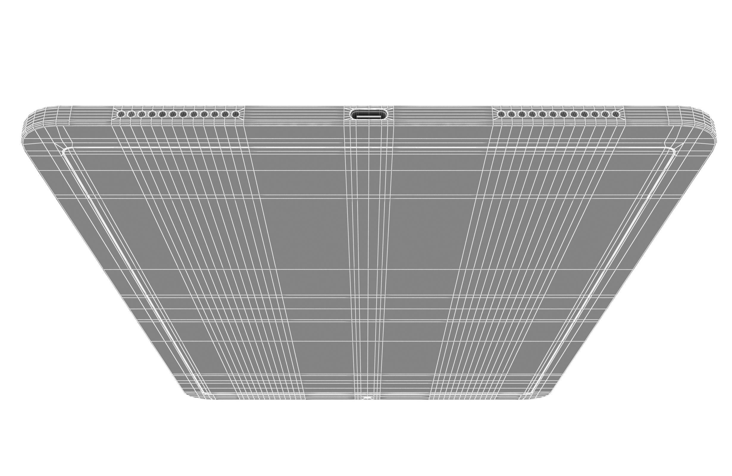 Apple iPad Air 4 2020 Space Gray 3D model_25