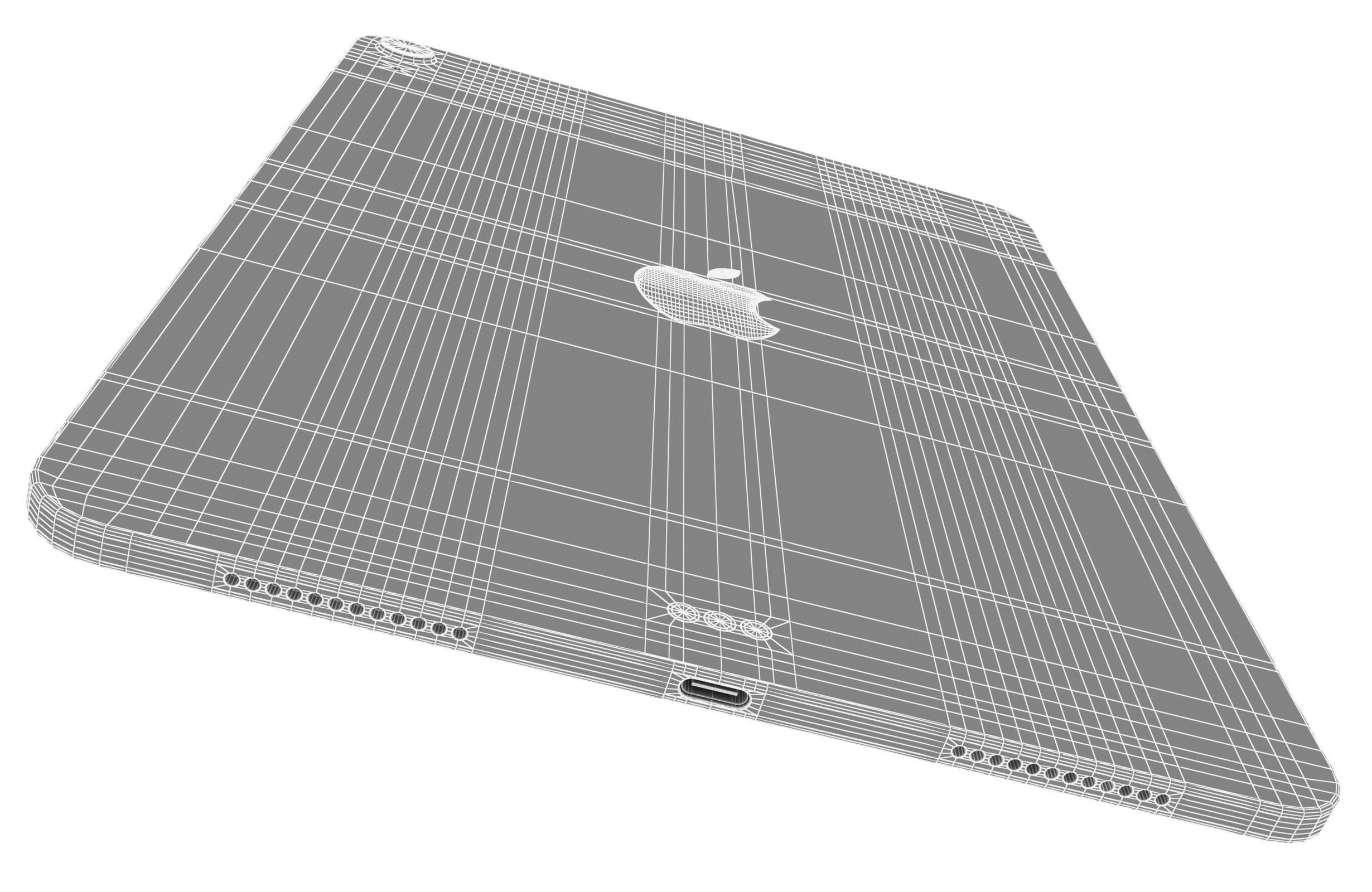 Apple iPad Air 4 2020 All Colors 3D model_37