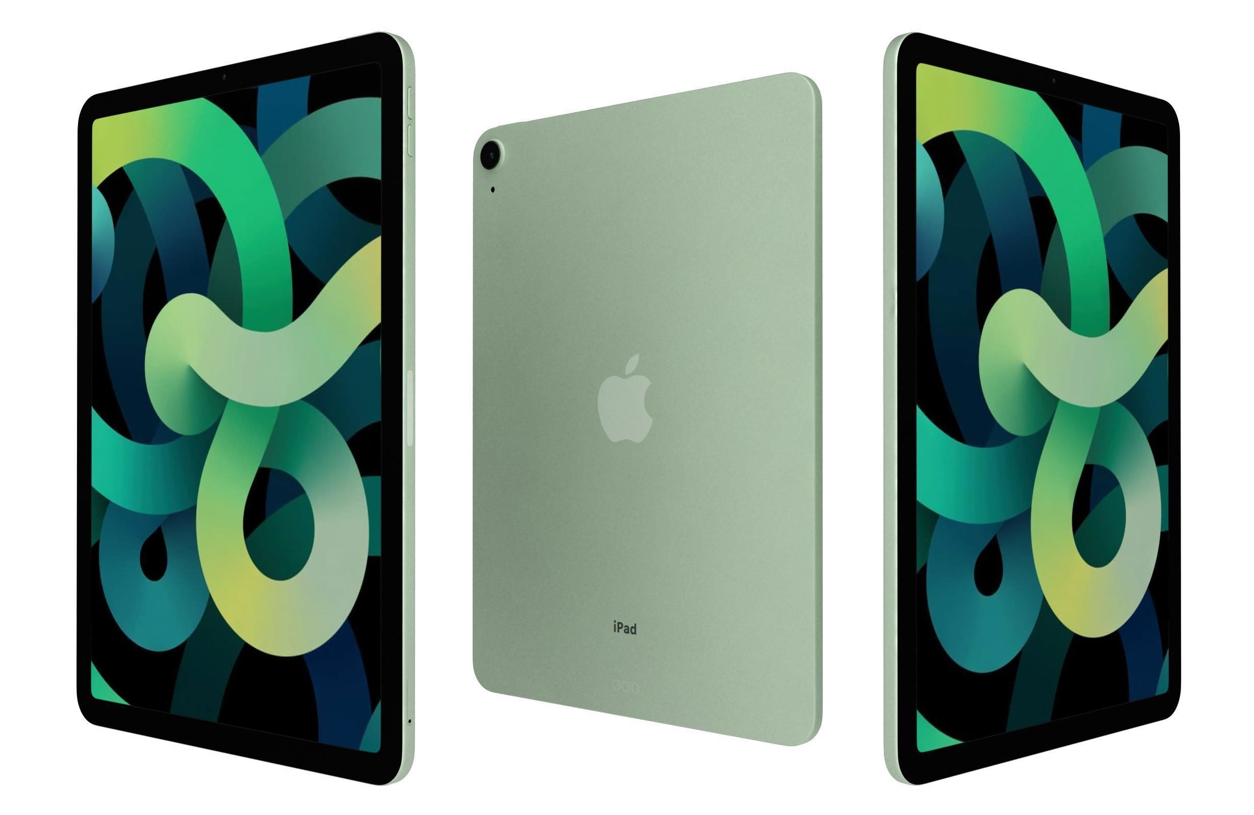 Apple iPad Air 4 2020 All Colors 3D model_28
