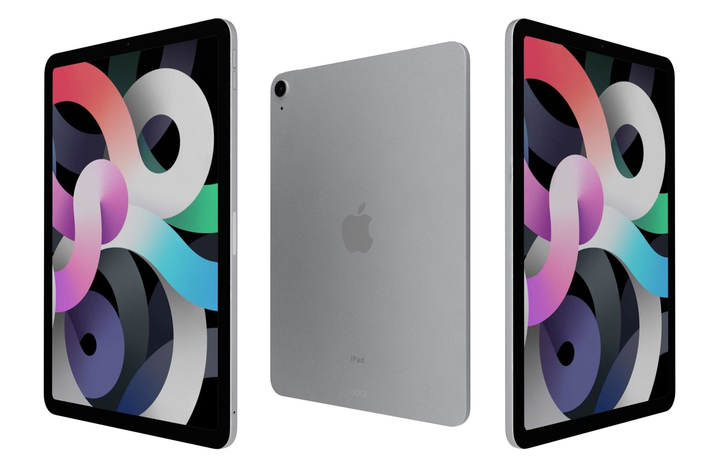 Apple iPad Air 4 2020 All Colors 3D model_18
