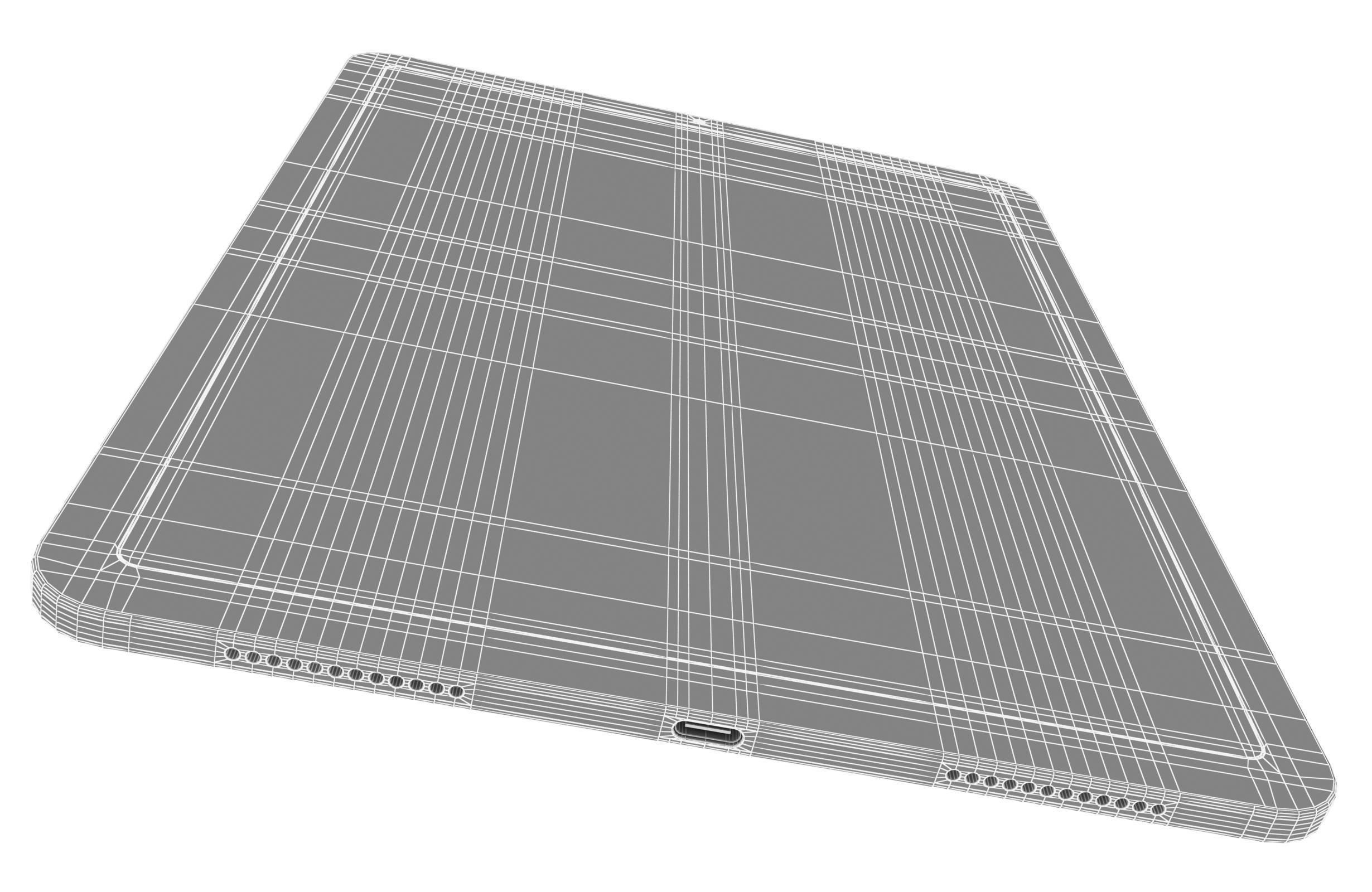 Apple iPad Air 4 2020 All Colors 3D model_36