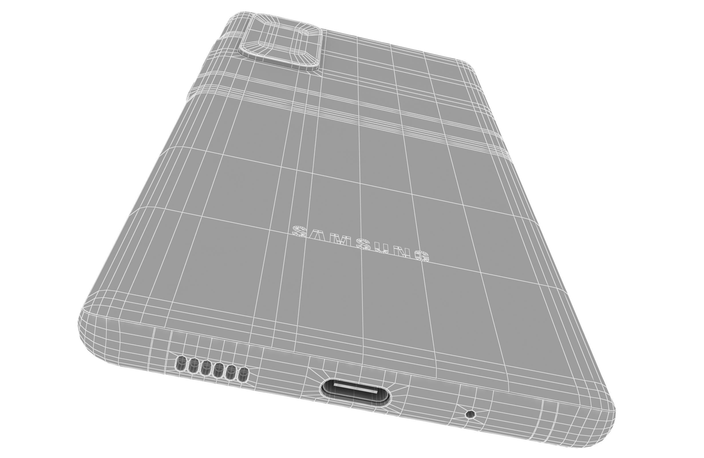 Samsung Galaxy S20 FE Cloud White 3D model_23