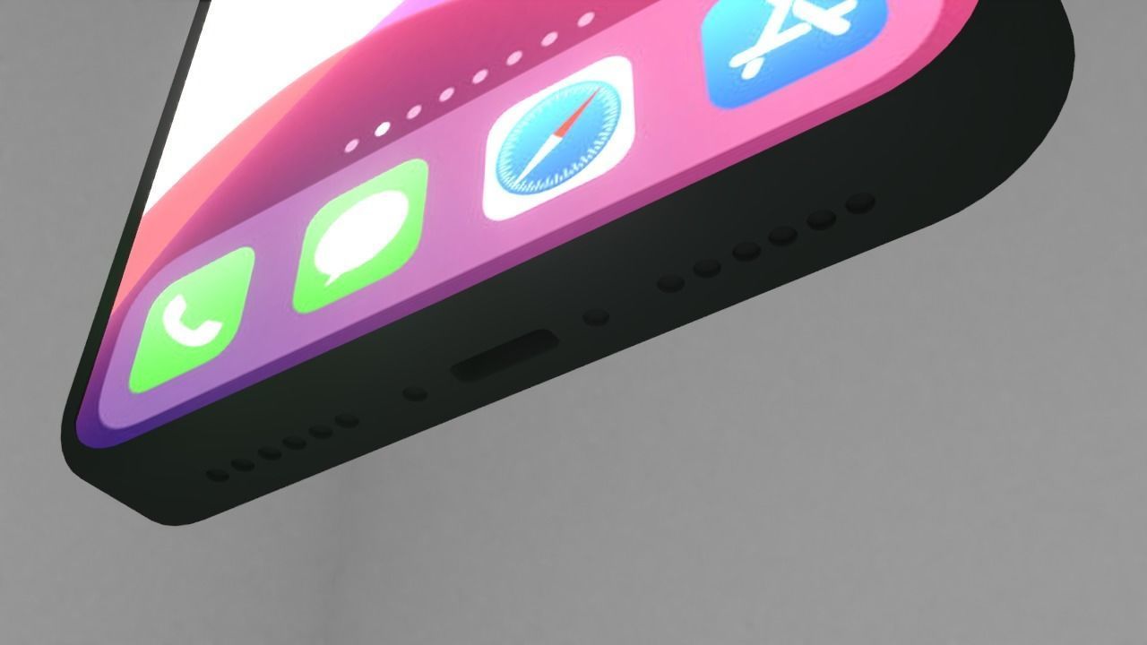 iPhone 11 Pro or Pro Max model 3D model_5