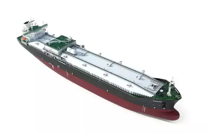 Tanker Black 3D model