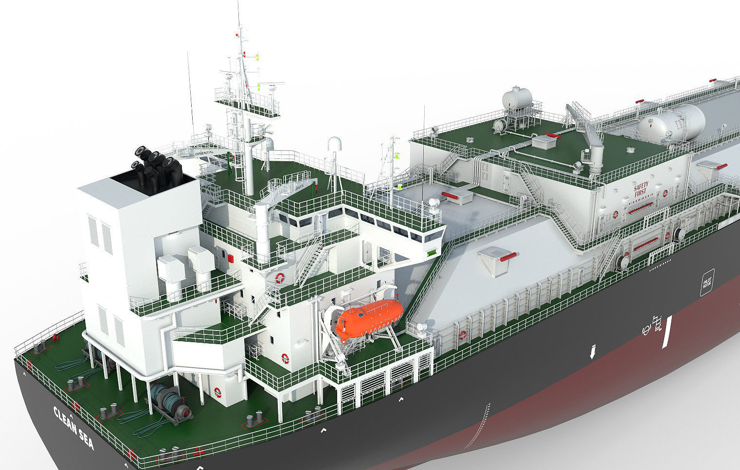 Tanker Black 3D model_8