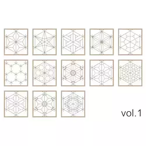 Kumiko Collection vol-1 