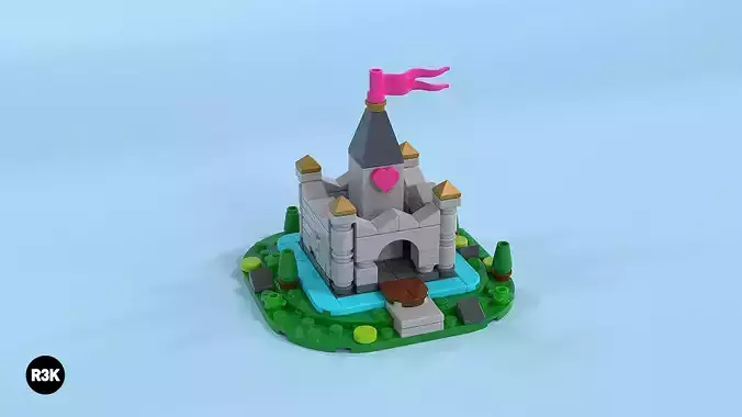 LEGO Micro Fairy Tale Castle 3D model