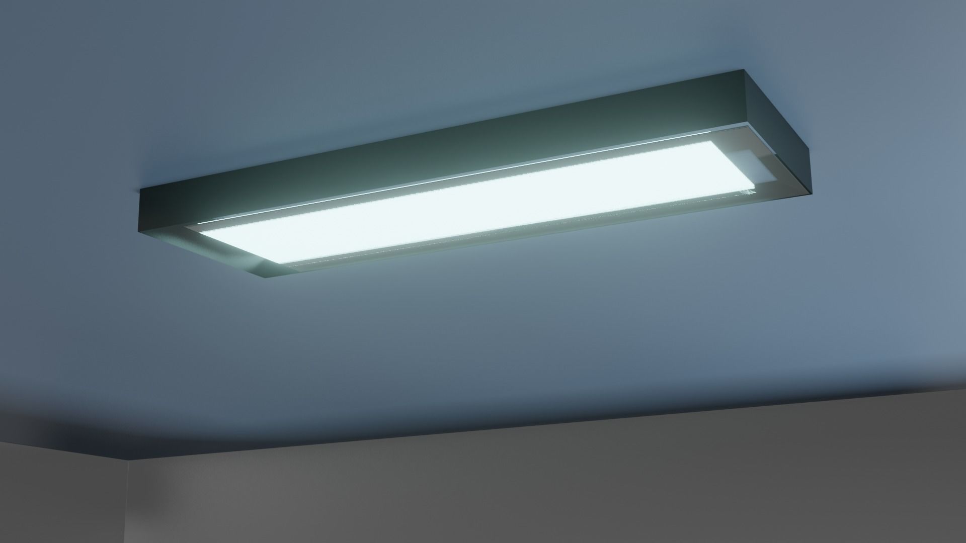 Ceiling Light Free 3D model_1