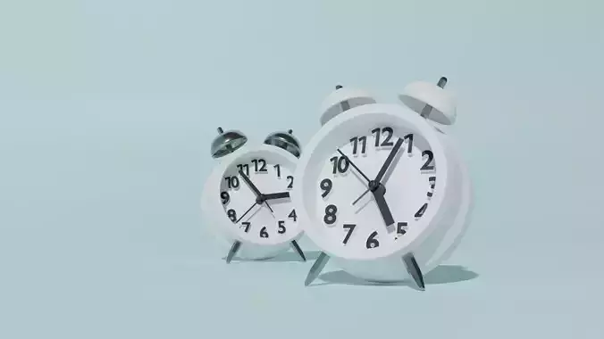 Alarm Clock 3D model 3D model
