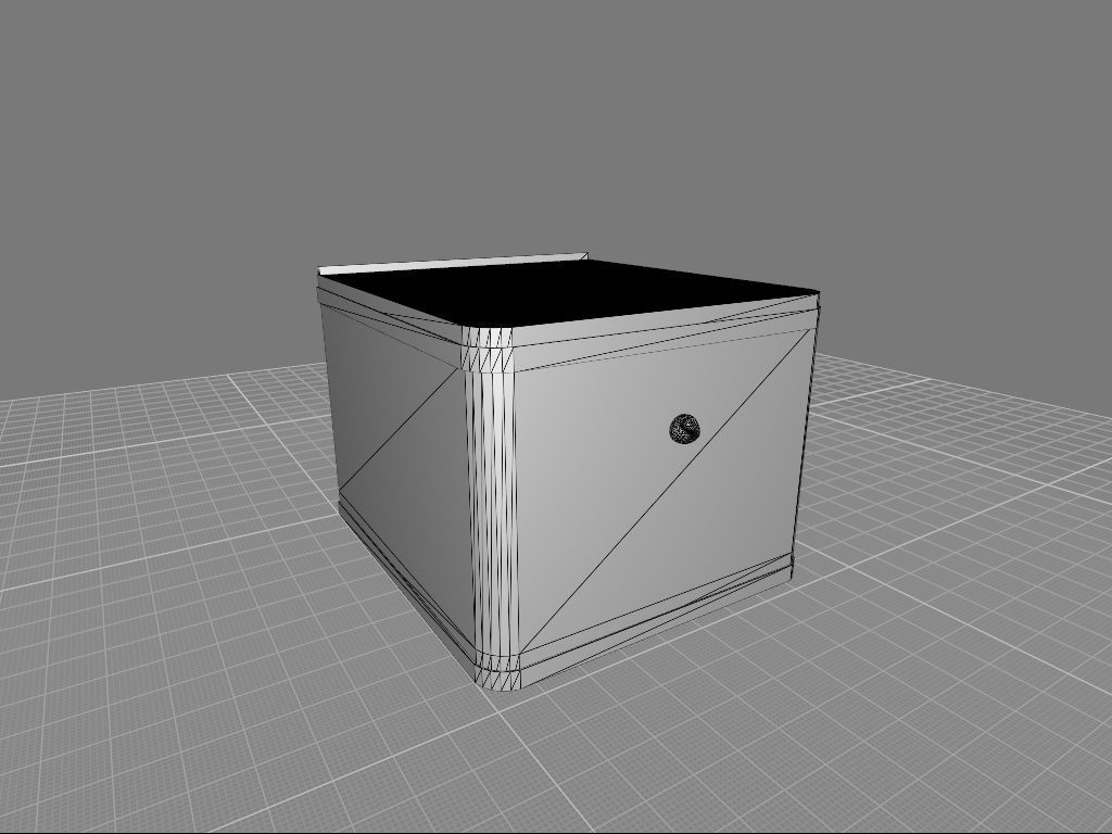Msk - Cabinet fin1 3D model_2