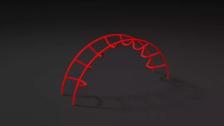 Sports complex 14 3D model