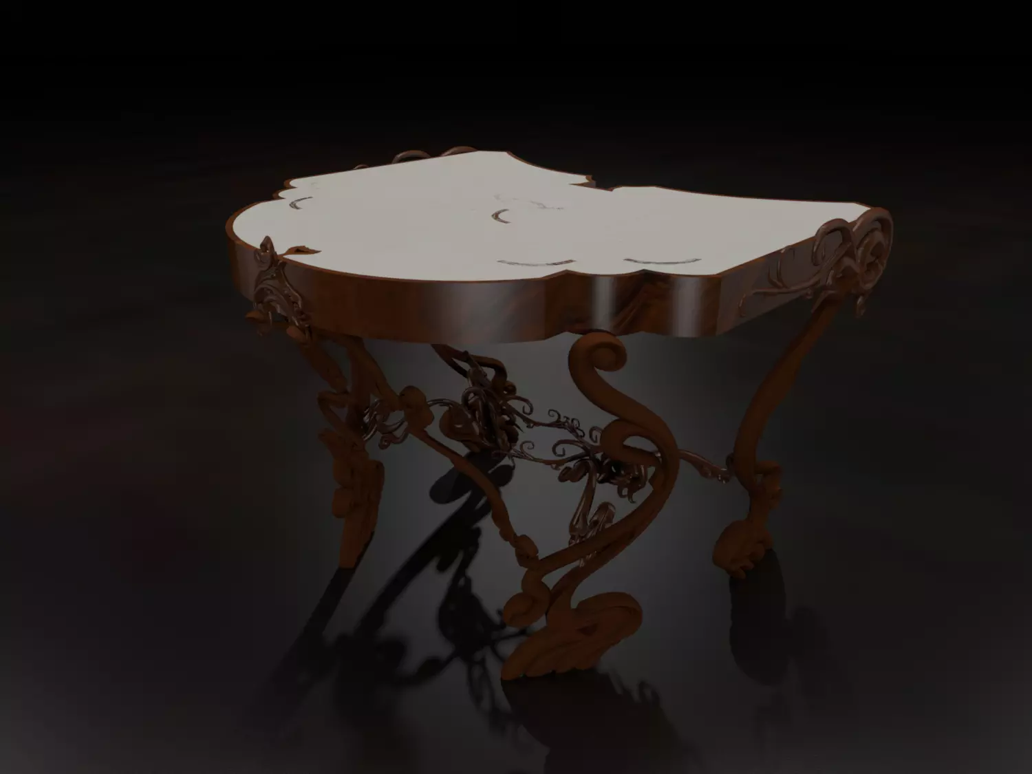 Msk - Table fin2 3D model_0