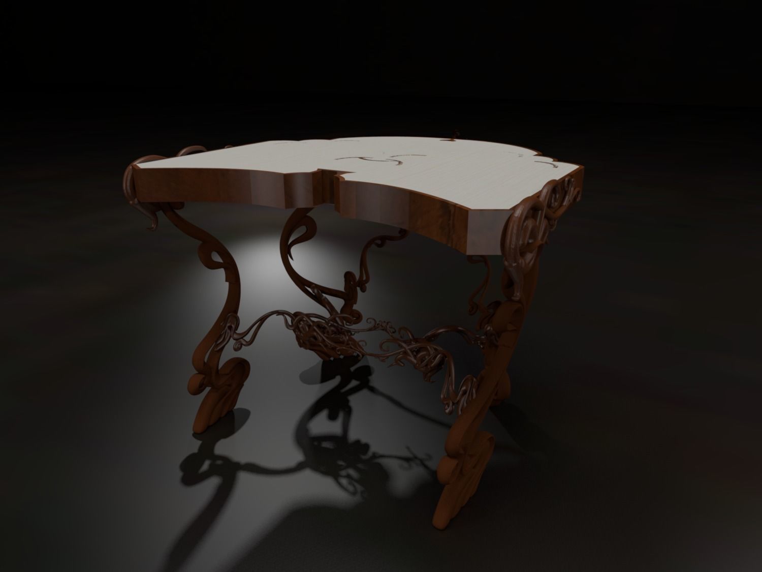 Msk - Table fin2 3D model_1