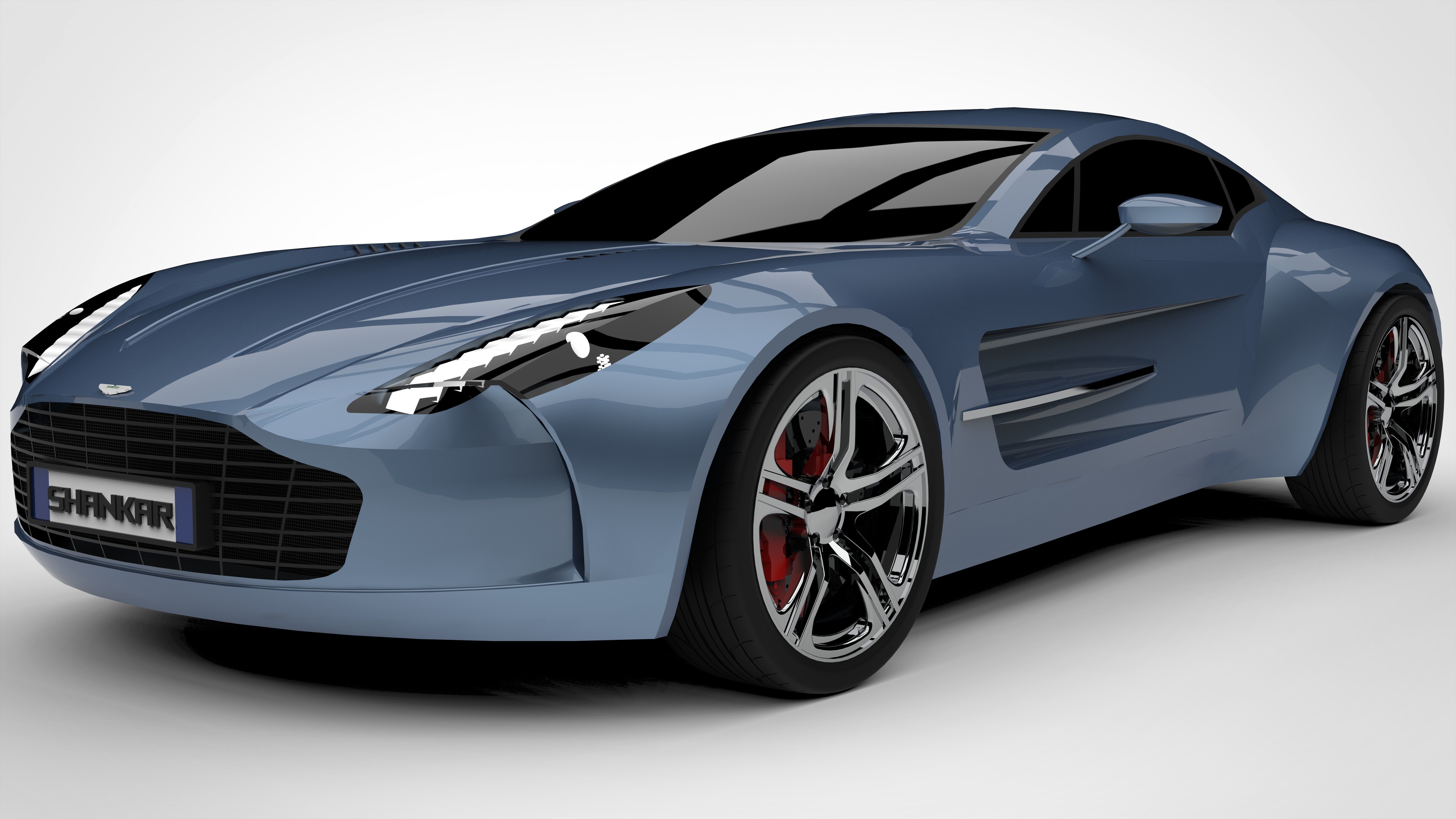 Aston Martin One-77 3D model_5