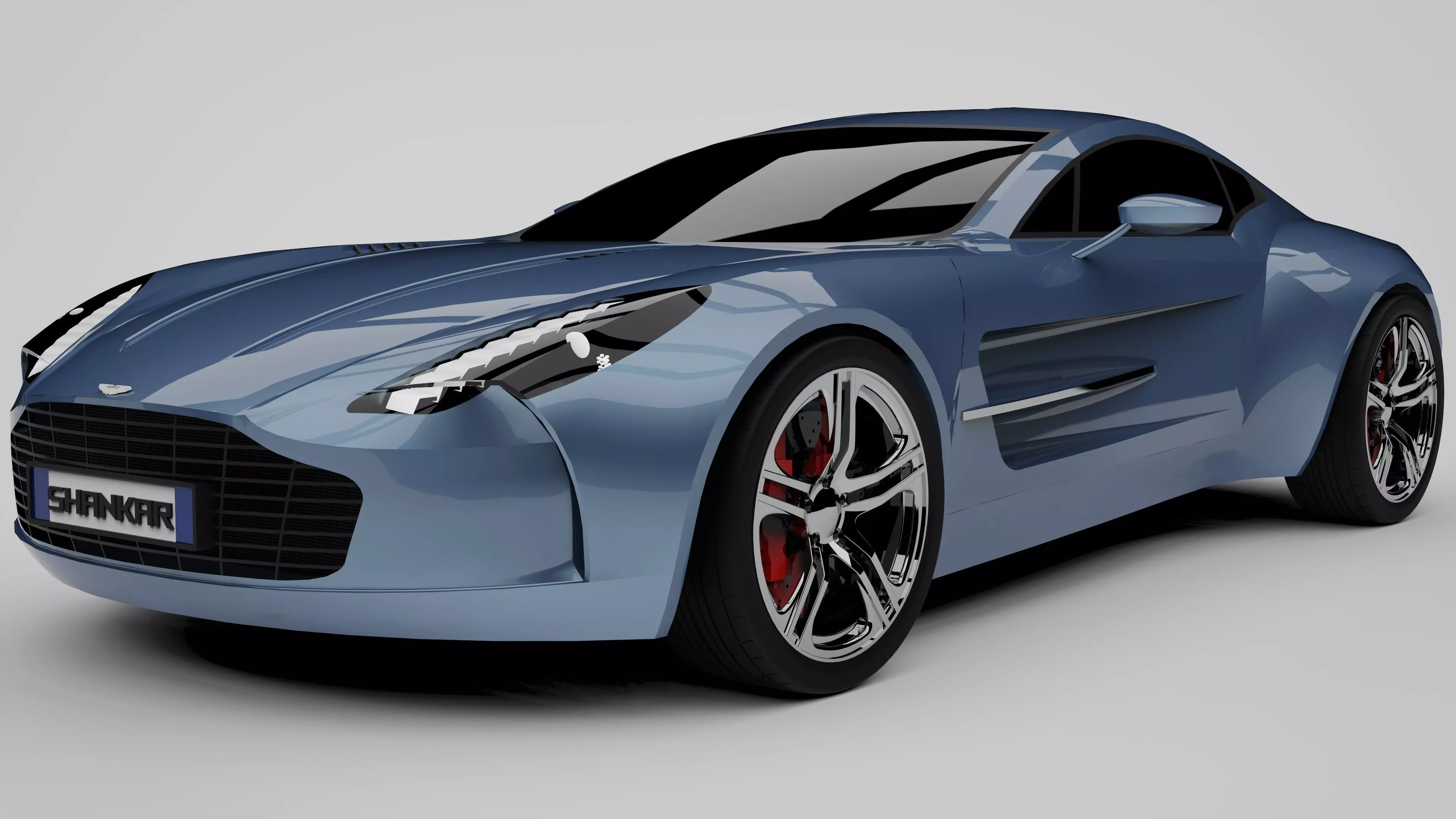 Aston Martin One-77 3D model_0