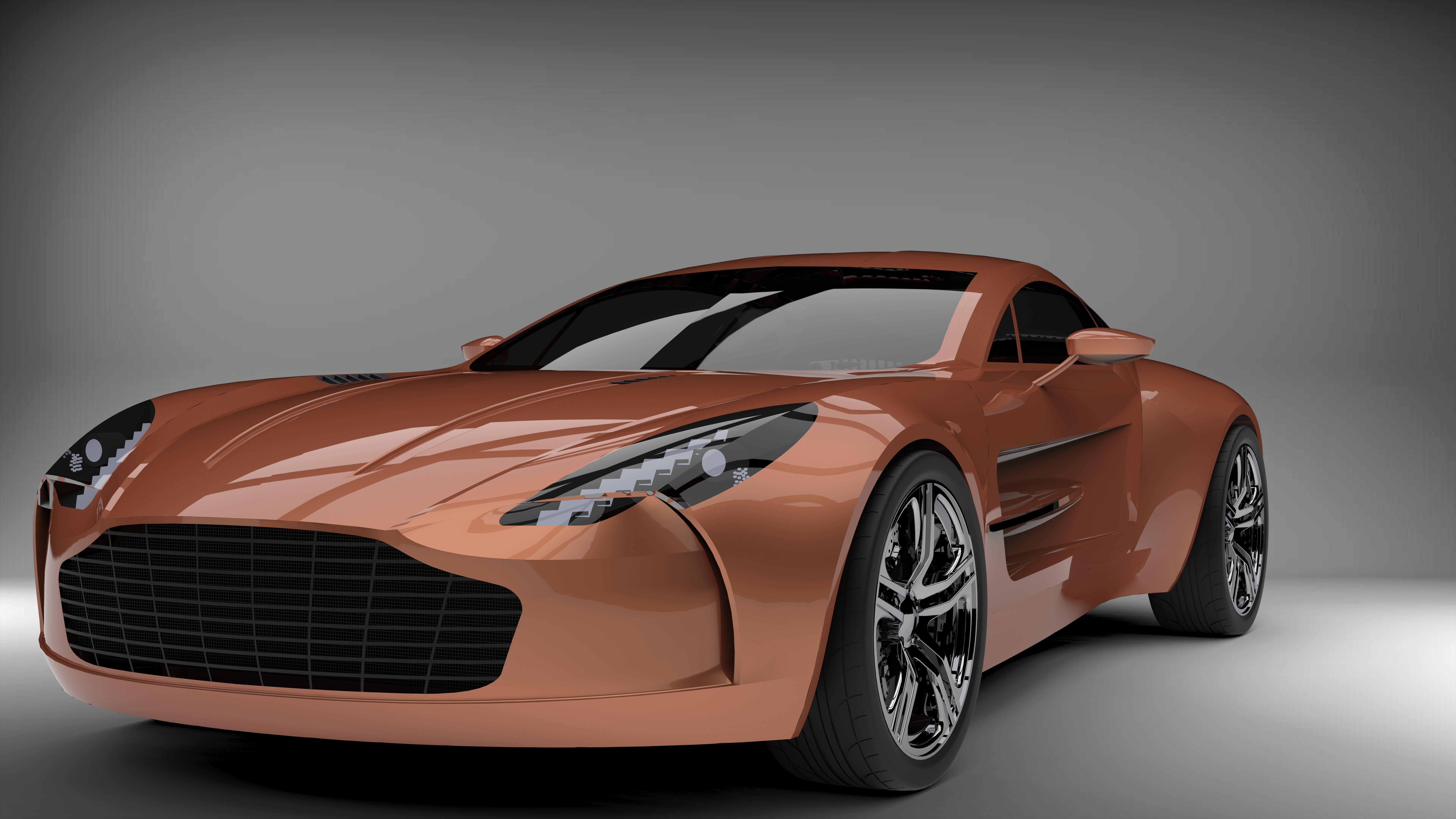Aston Martin One-77 3D model_2
