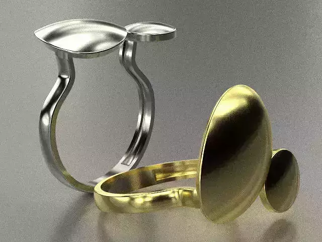 women ring plain  r00071